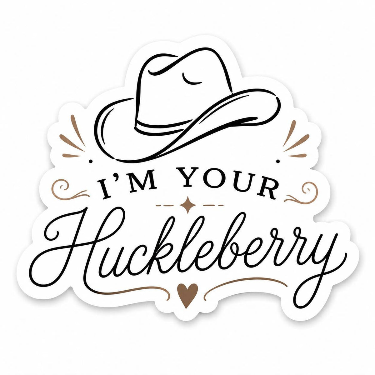 I'm Your Huckleberry Magnet - Montana Souvenir Fridge Magnet