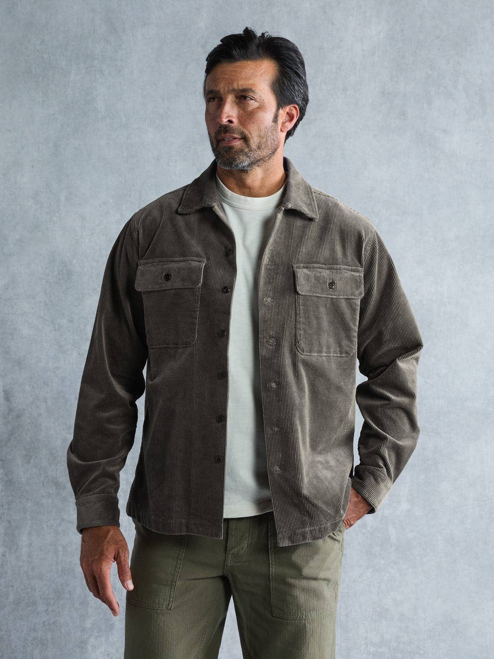 Corduroy Camp Overshirt
