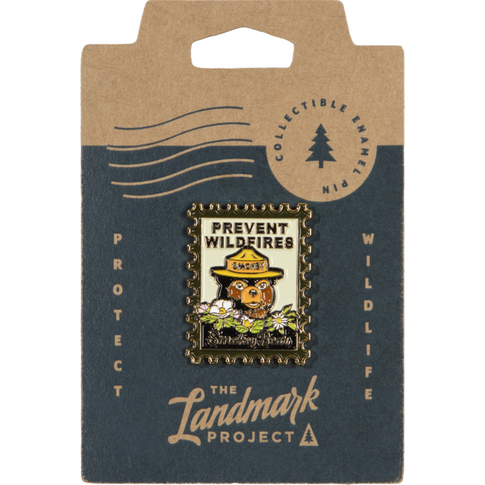 Pin Smokey Bear Postage Stamp