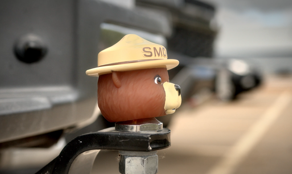 Trailer Ball Cover-Smokey Bear