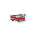 Blank Tag Co.®  Waterproof Sticker - Firetruck