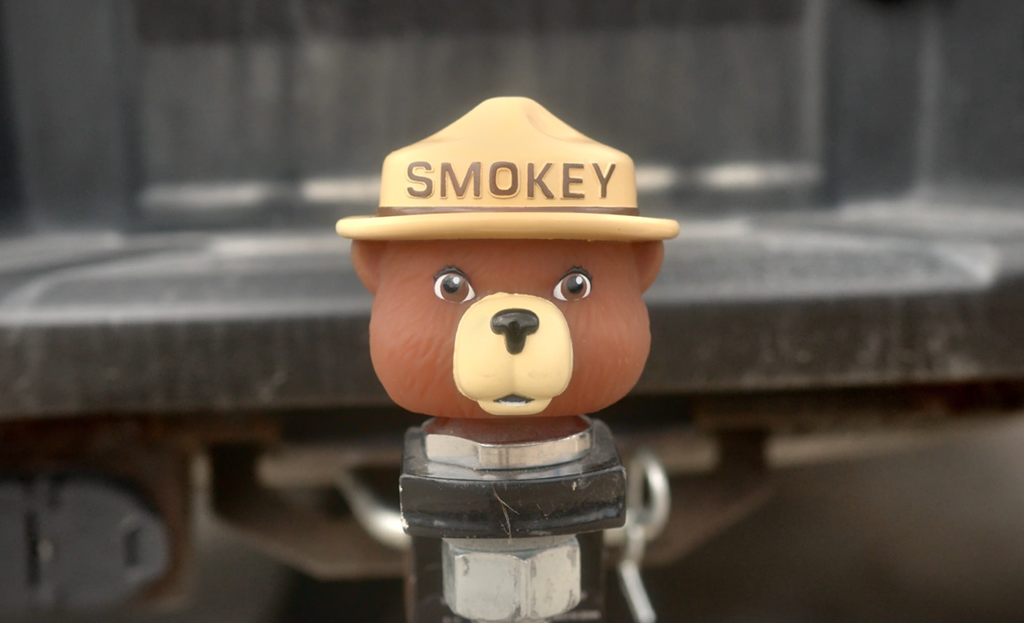 Trailer Ball Cover-Smokey Bear
