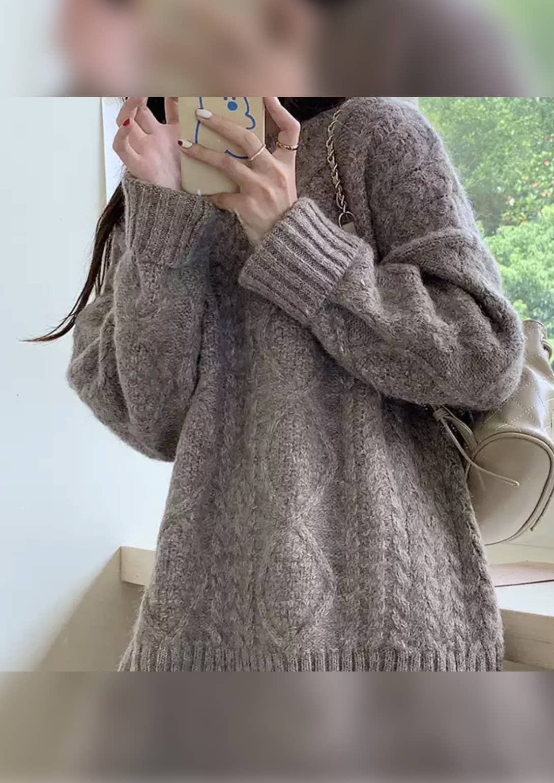 Heavy Super Soft Oversized Classic Fisherman Sweater