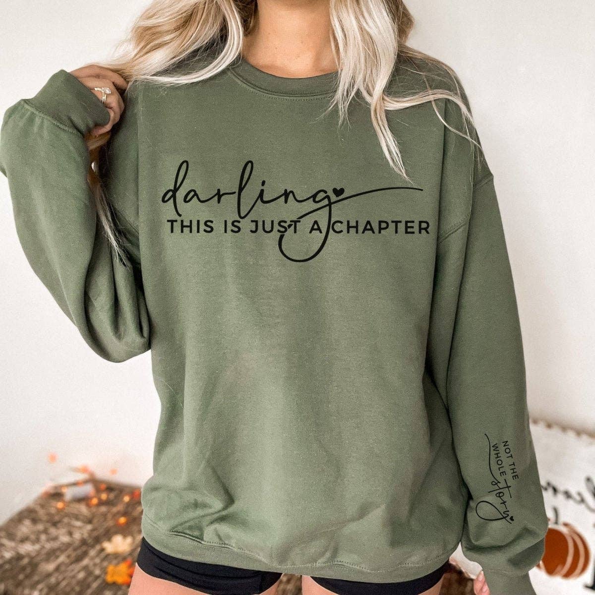 Darling This is Just a Chapter - Not the Whole Story Sleeve