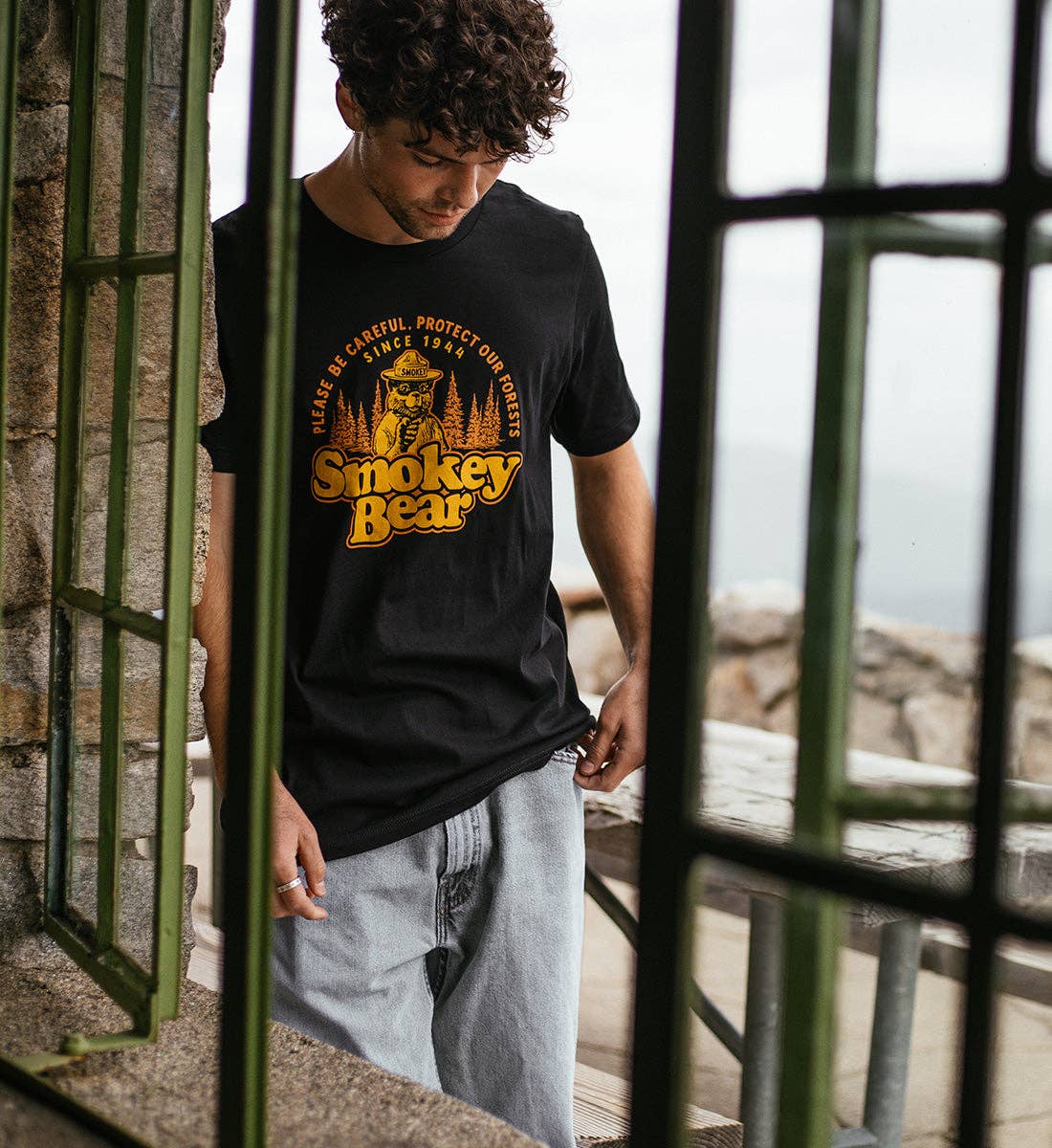 T-Shirt Smokey Bear Careful
