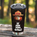 Mug Tumbler 20oz-Smokey Bear If Not You Who