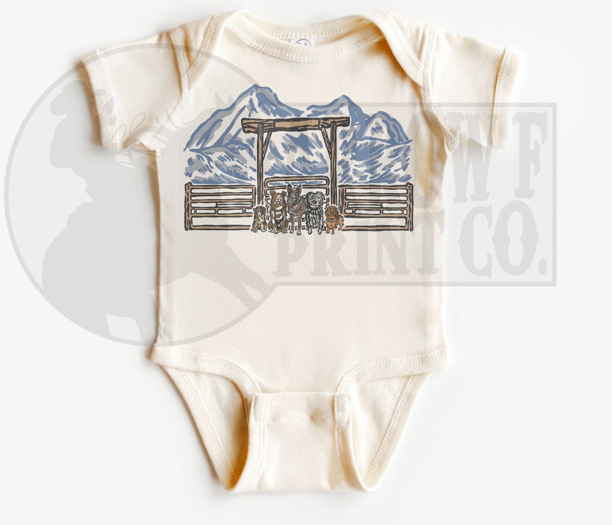Ranch Dogs S/S Onesie or Tee