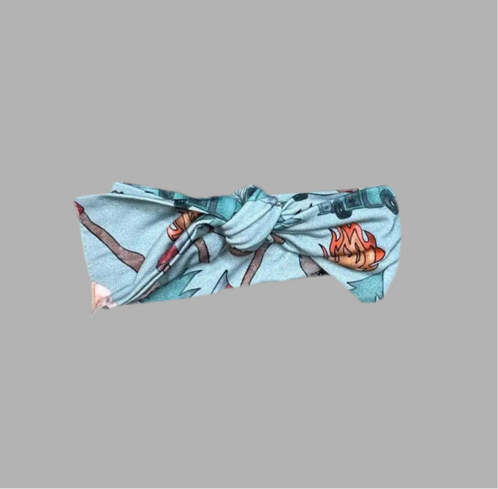 Headband Bow Firefighter
