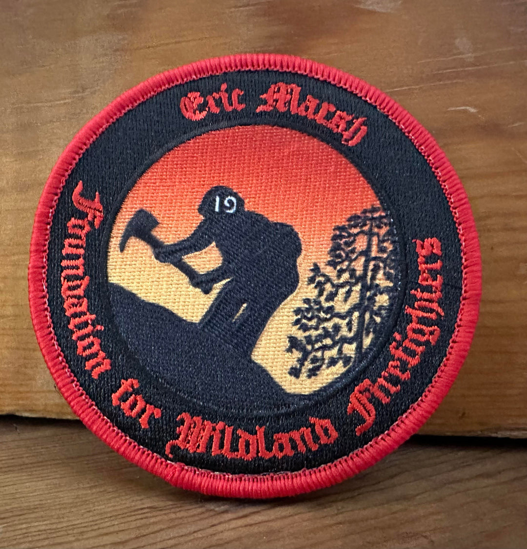 EMF Sunset Logo Patch Velcro