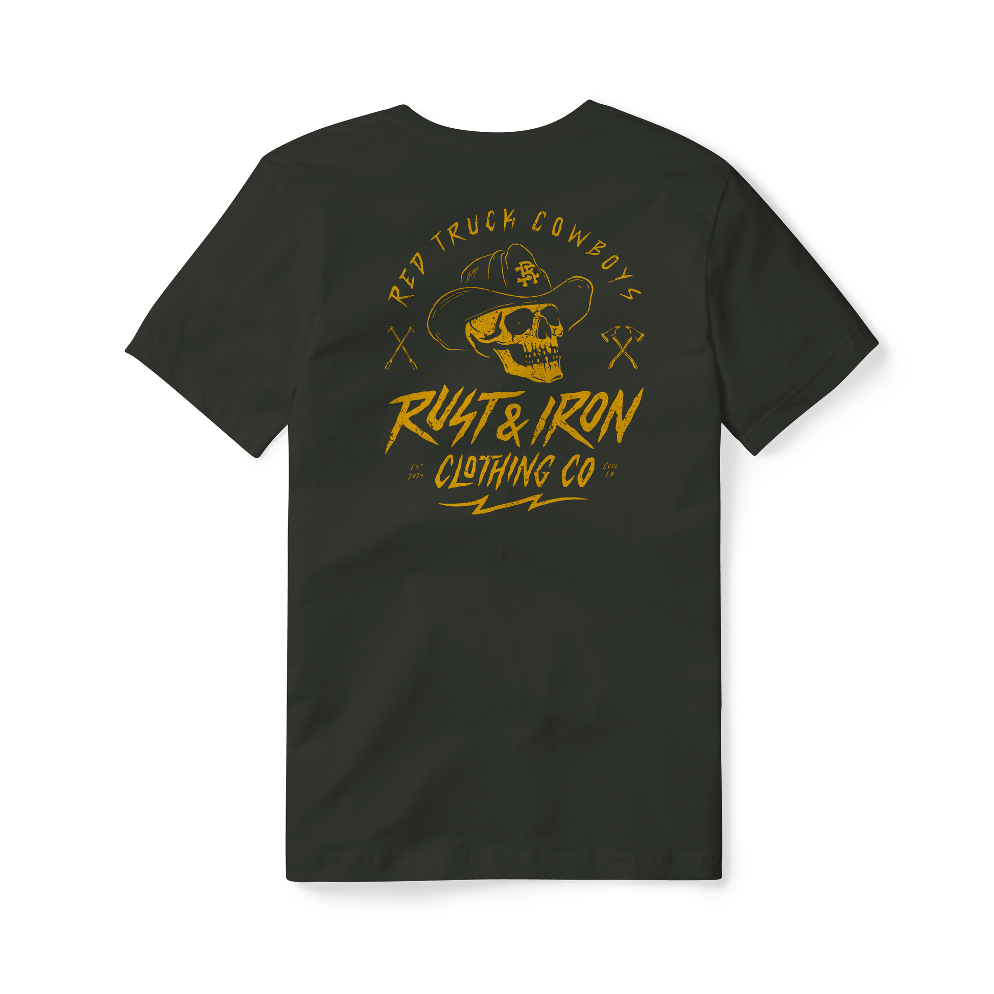 Red Truck Cowboys Tee Men's