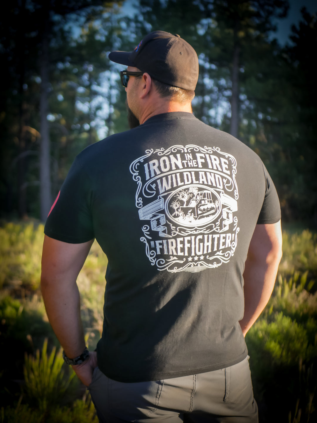 Men Iron in the Fire - T-Shirt