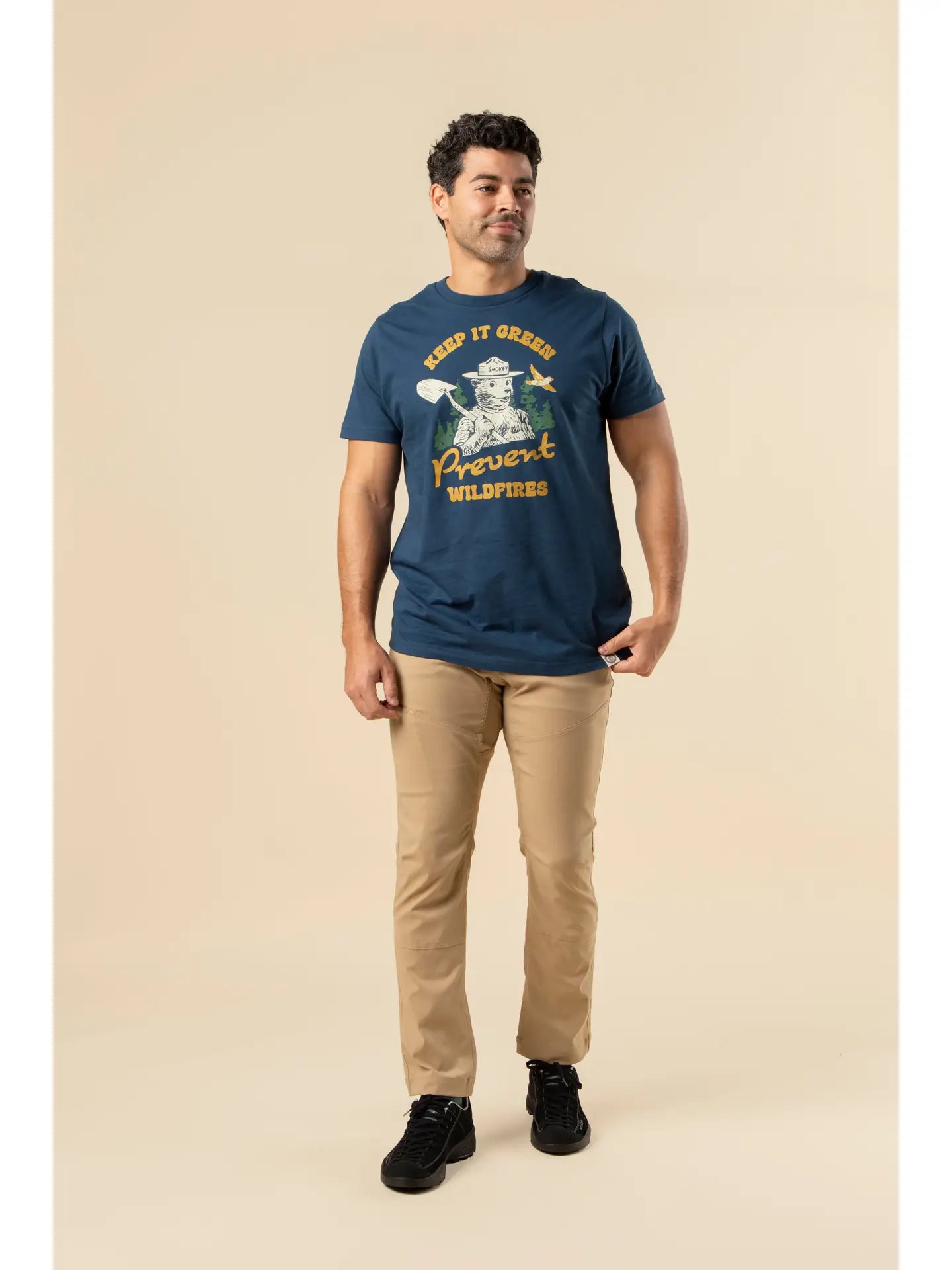 T-Shirt Keep It Green, Prevent Wildfires