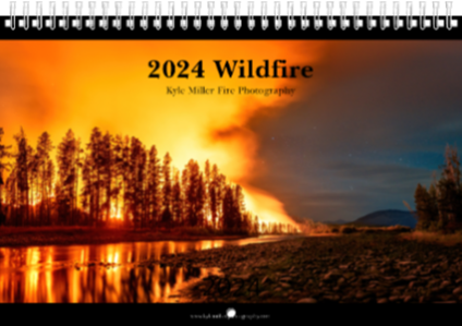 2024 Wildfire Calendar by Kyle Miller