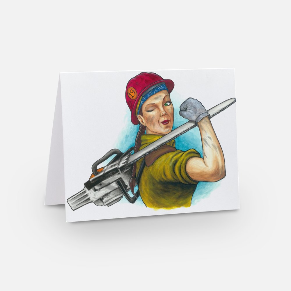 Greeting Card 'Wendy Wildland'