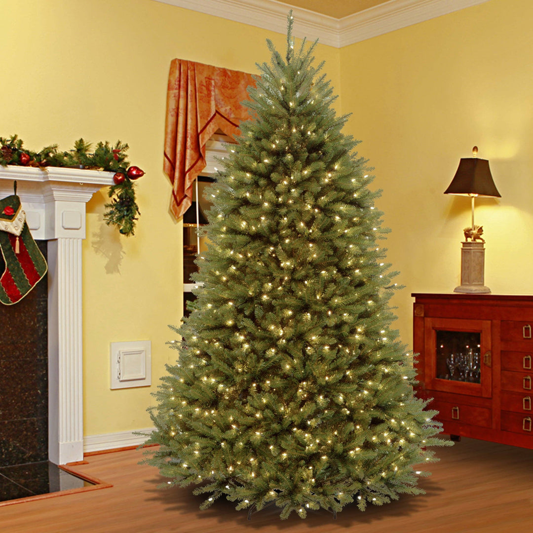 9 ft. Pre-Lit Dunhill Fir Tree with Clear Lights