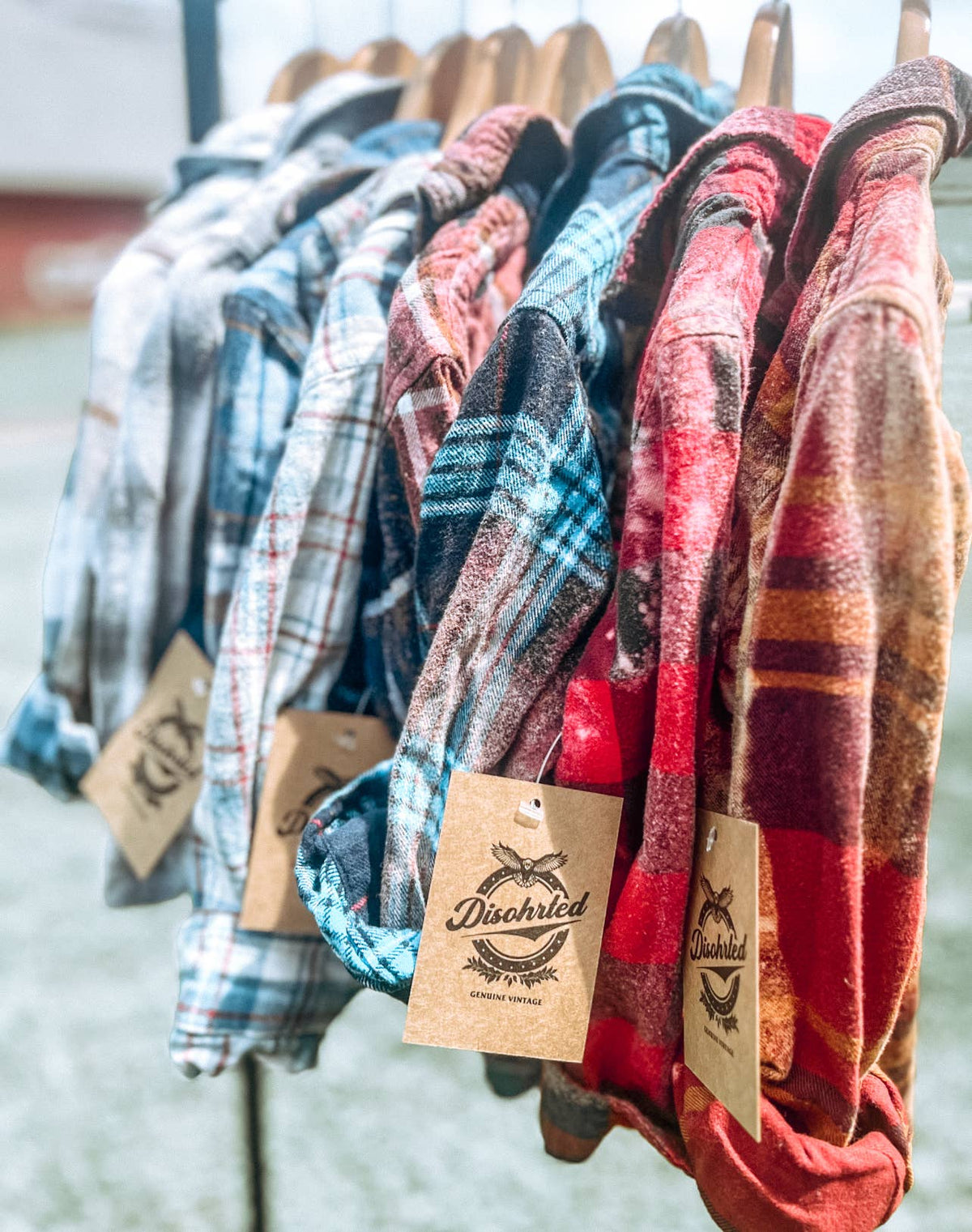 Toddler Upcycled bleached flannels