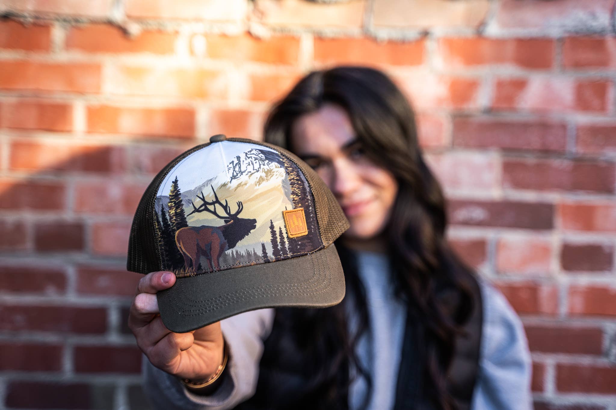 Elk Trucker -