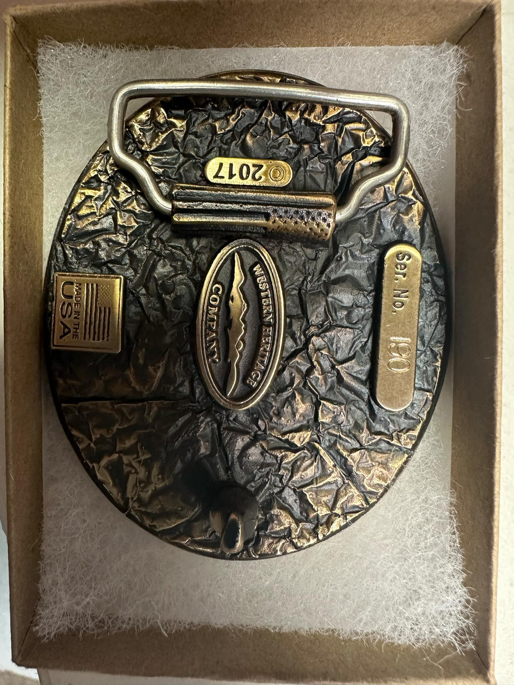 Eric Marsh Foundation Belt Buckle