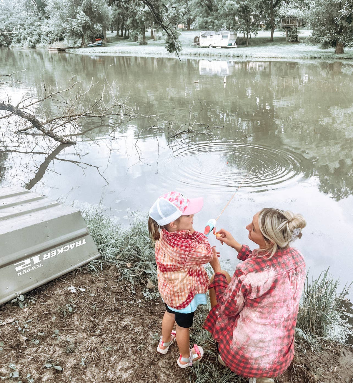 Toddler Upcycled bleached flannels