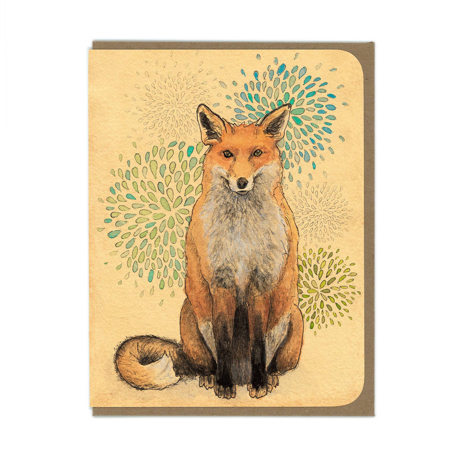 Red Fox - Blank Card