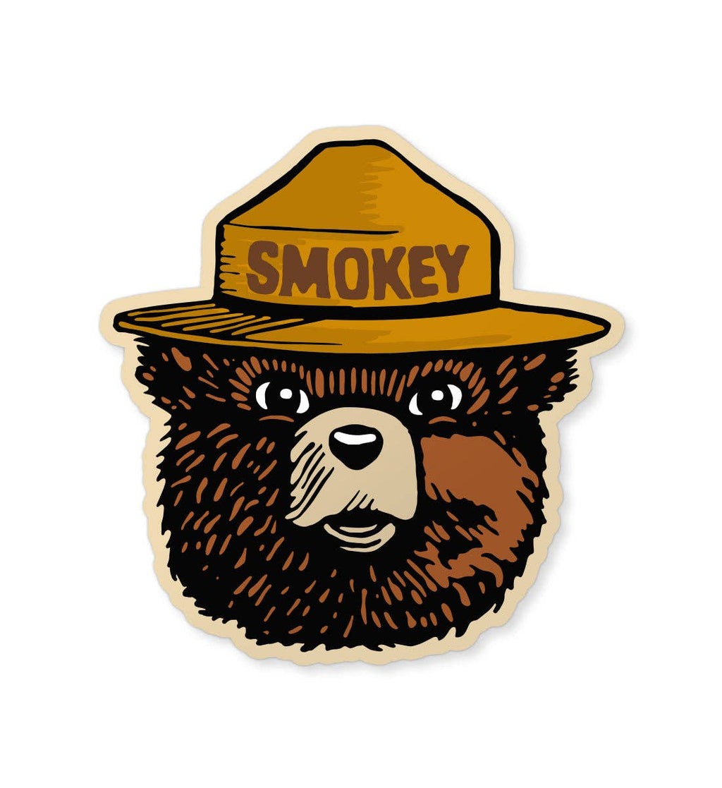Sticker Smokey Bear Icon