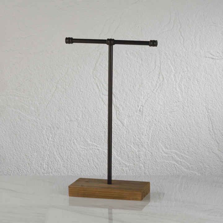 Industrial T-Bar Jewelry Stands