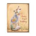 Birthday Coyote Howl - Greeting Card