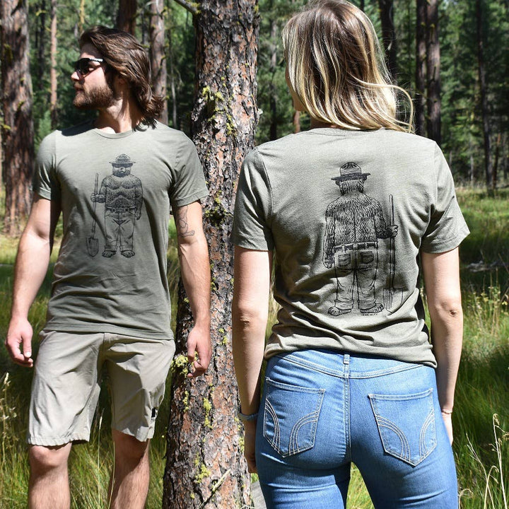 Smokey Bear Shovel Crew T-Shirt