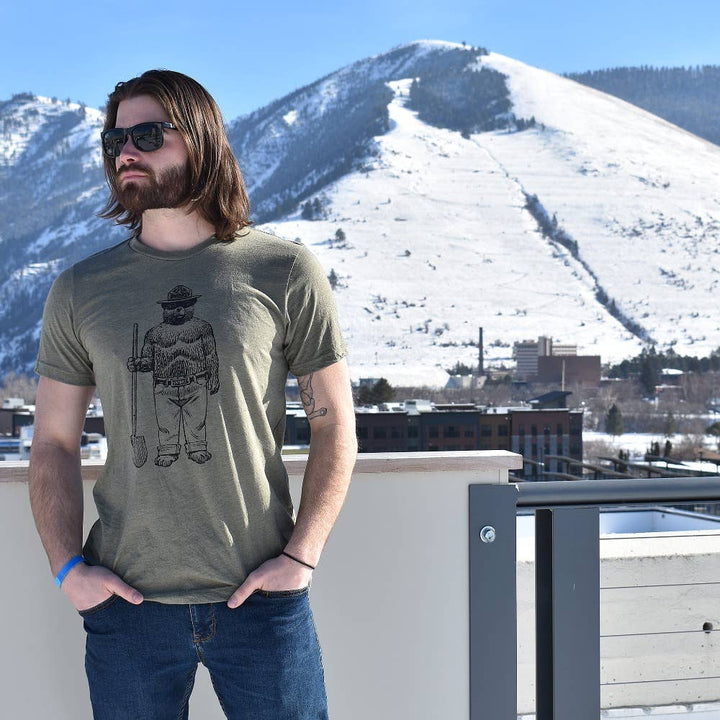 Smokey Bear Shovel Crew T-Shirt