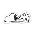 Peanuts® Waterproof Sticker - Snoopy Lying Down