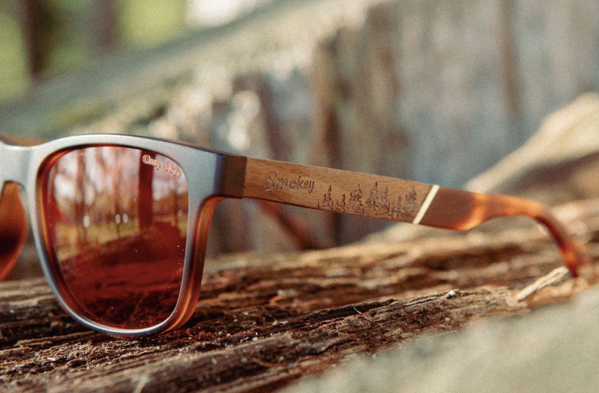 Sunglasses Smokey Bear x CAMP Trail- Matte Tortoise