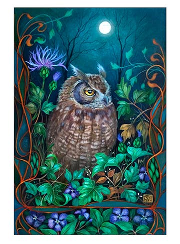 Owl - Artist: Jemima Jameson - GJJ263