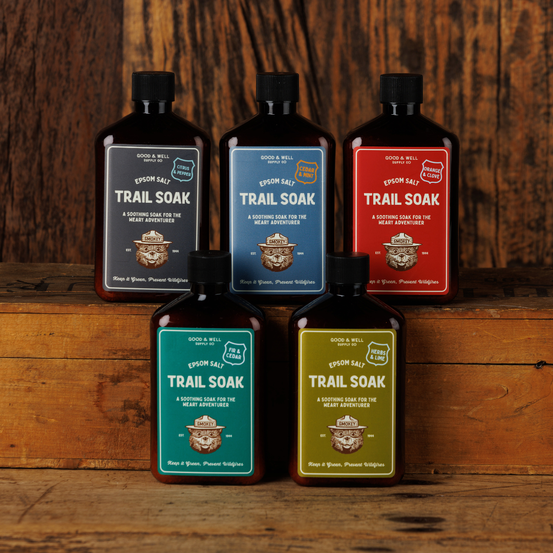 Smokey Bear Trail Soak - Herbs & Lime
