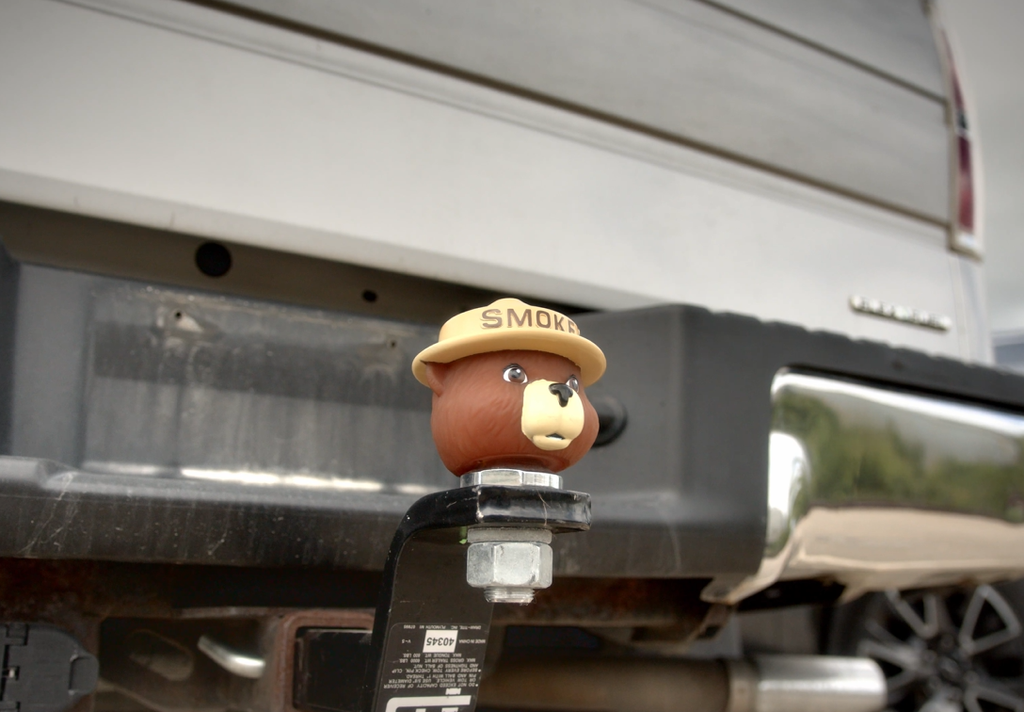 Trailer Ball Cover-Smokey Bear