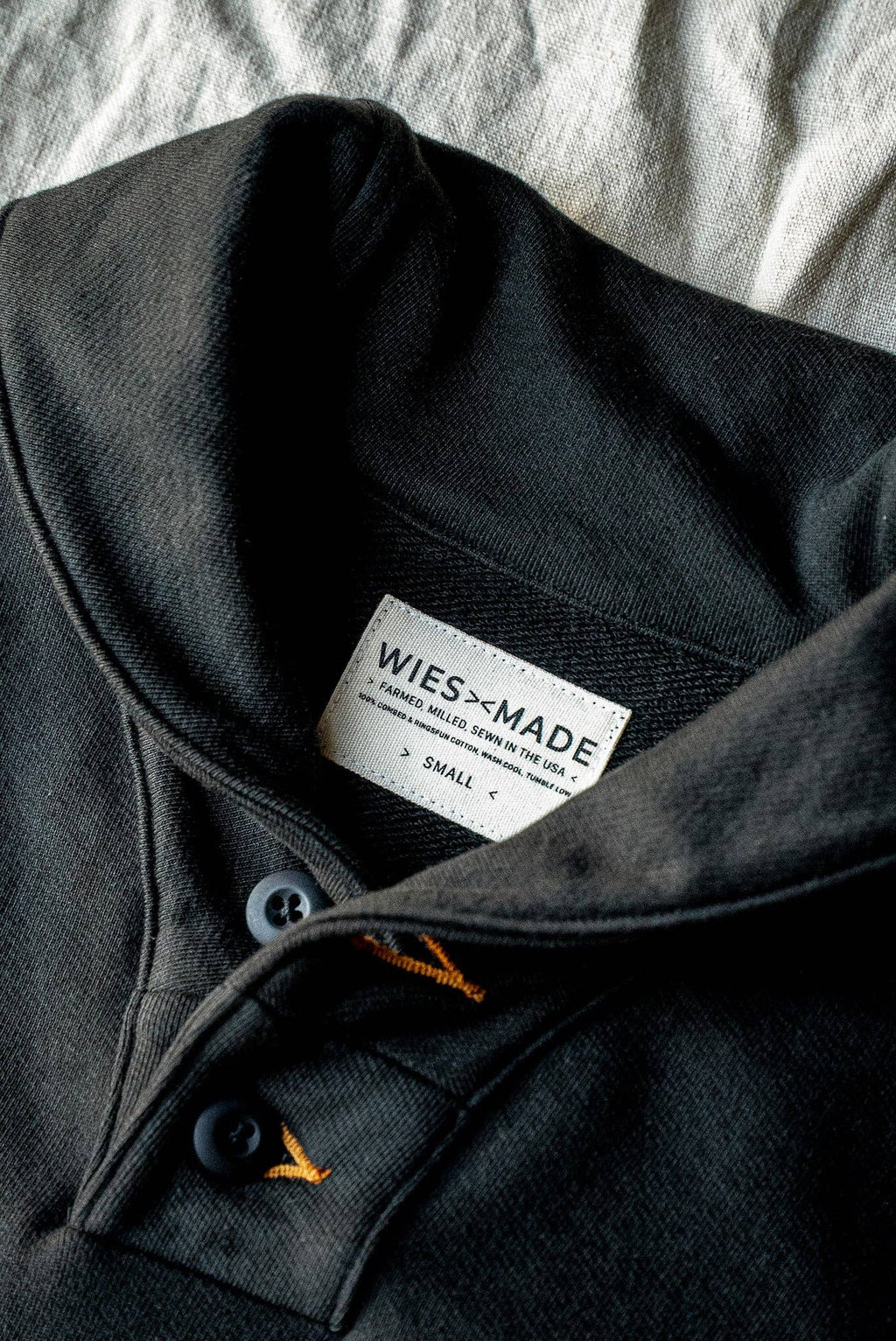 Women | Bodega Shawl Pullover | 14oz 100% Cotton French Terry - Basalt