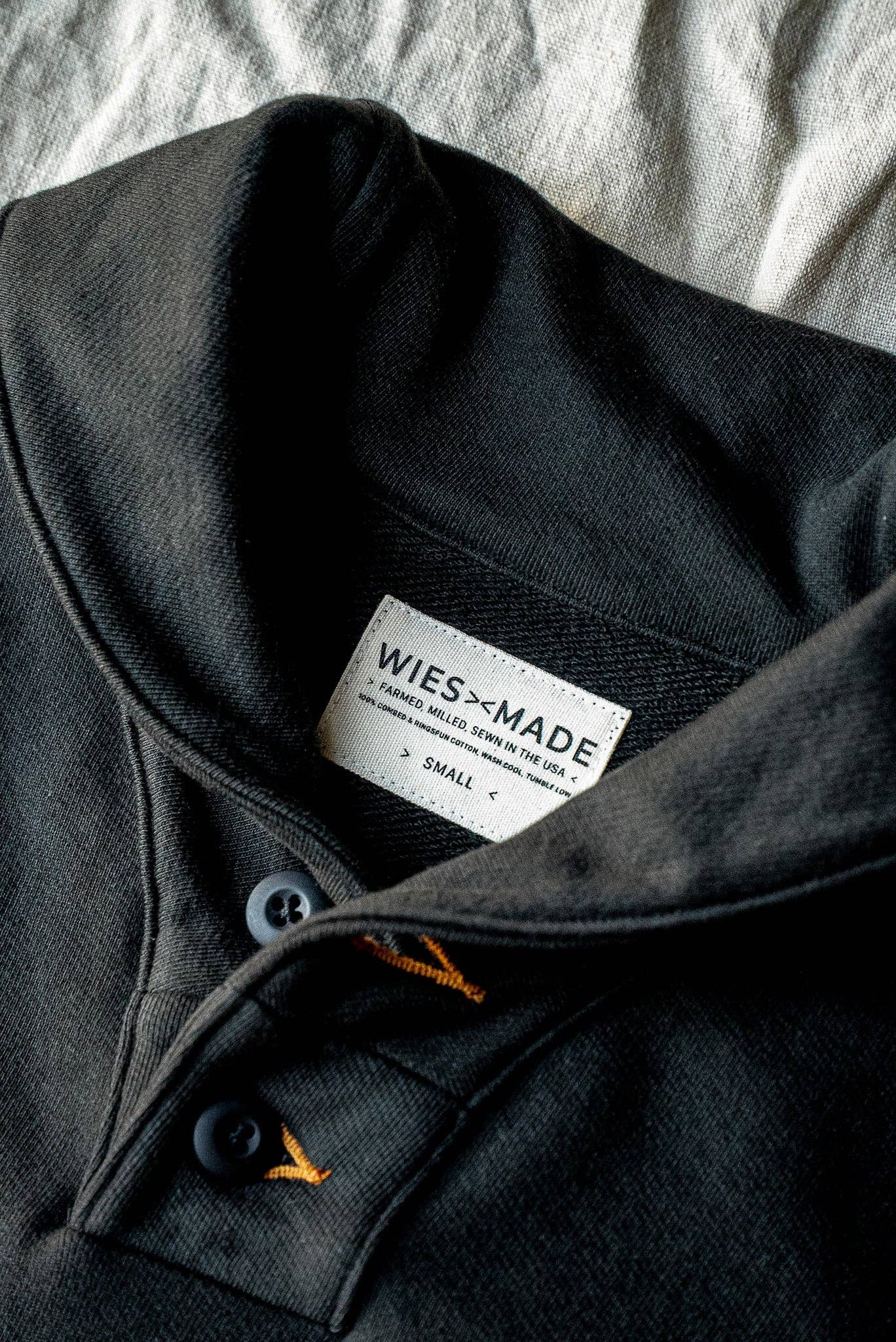 Women | Bodega Shawl Pullover | 14oz 100% Cotton French Terry - Basalt