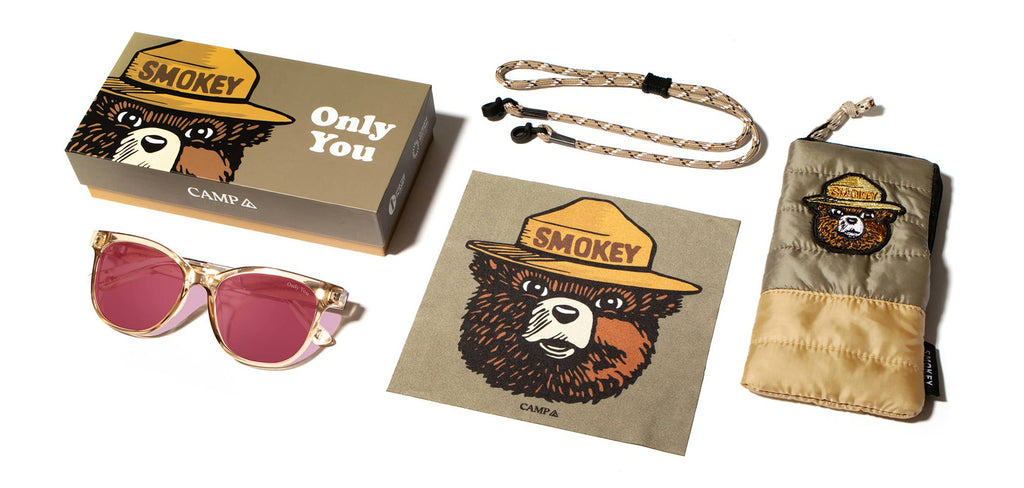 Sunglasses Smokey Bear x CAMP Cove - Desert