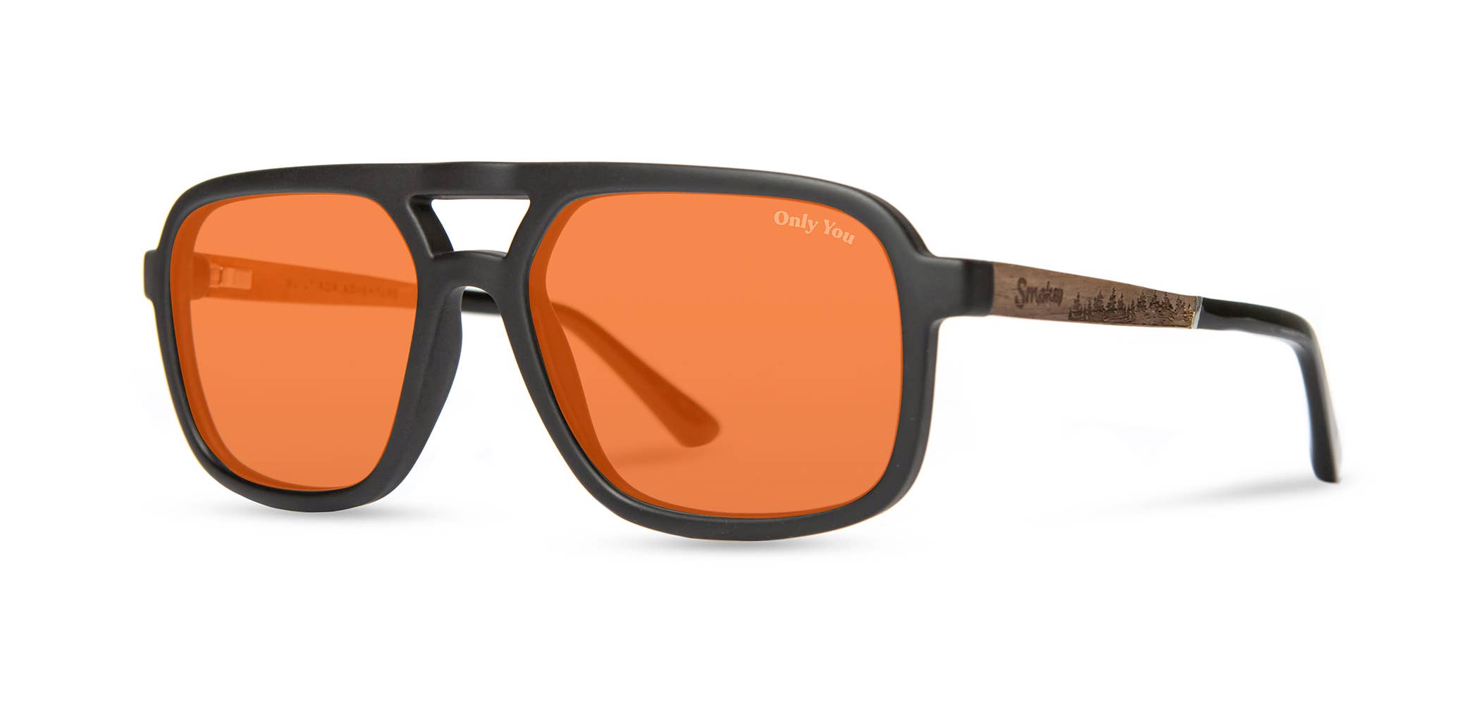 Sunglasses Smokey Bear x CAMP Glacier - Matte Black