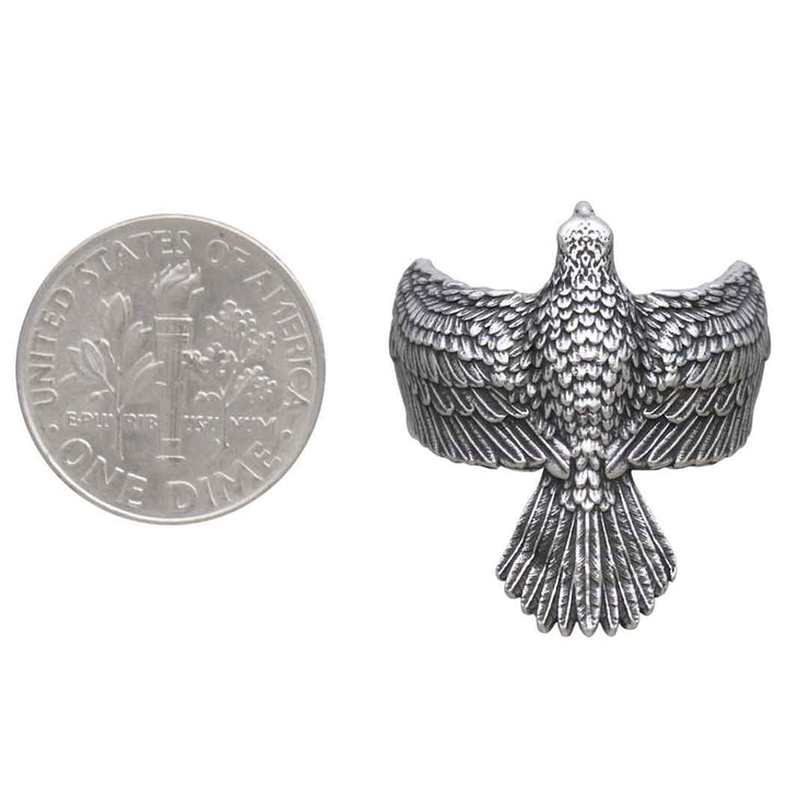 Sterling Silver Eagle Ring