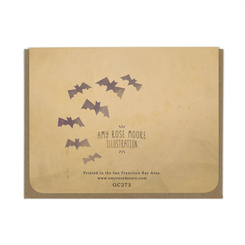Tiny Bat Cat - Blank Card