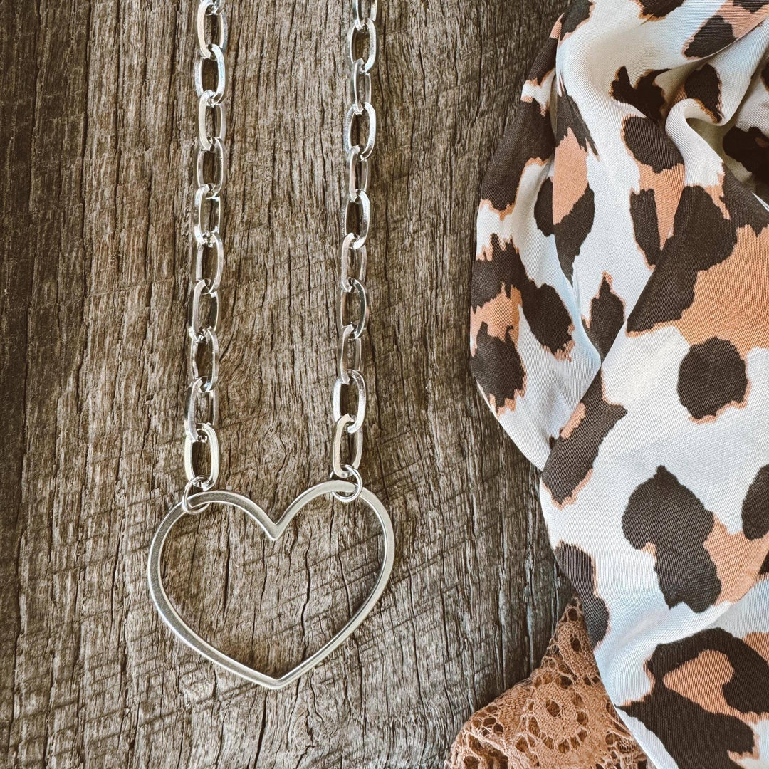 Open Heart Necklace