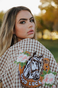 Western Gingham Blouse