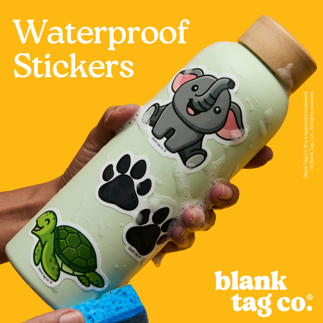 Blank Tag Co.®  Waterproof Sticker - Firetruck