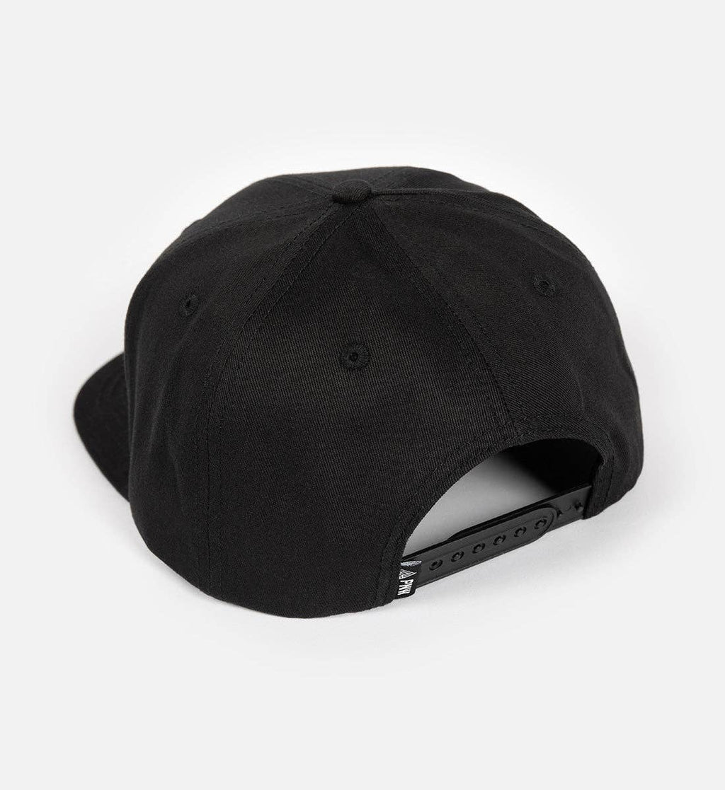 Smokey Bear Ranger Flat Bill Hat - Black