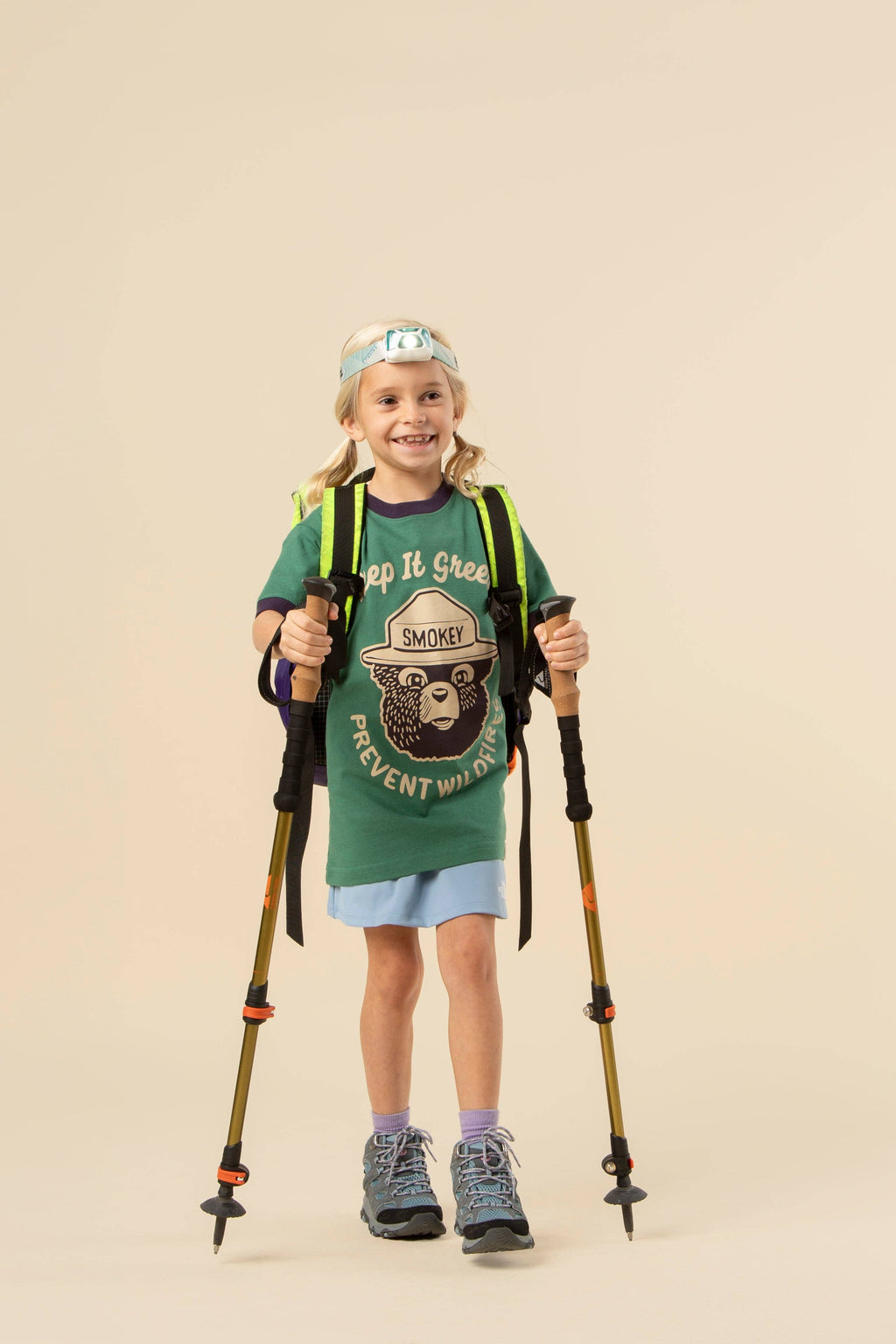Youth Short Sleeve Keep It Green Ringer Tee
