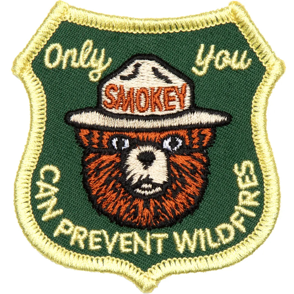 Patch Smokey Bear Only You Embroidered