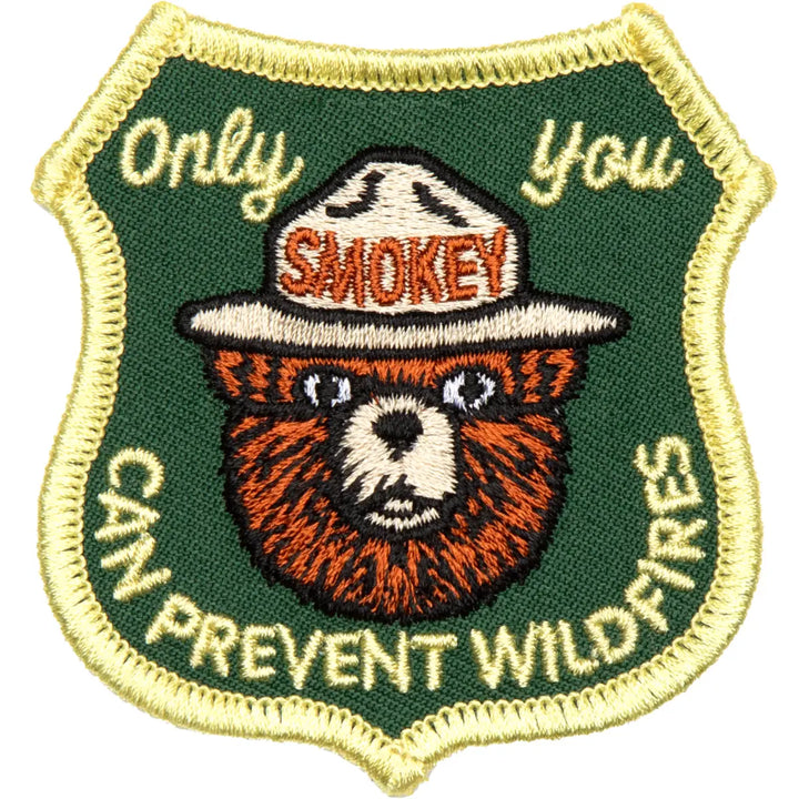 Smokey Bear Only You Embroidered Patch