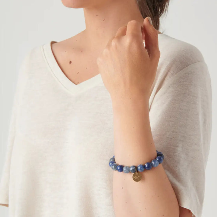 Peace Serenity Stone Bracelet