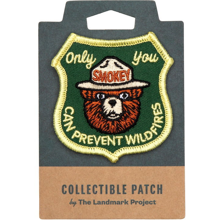 Smokey Bear Only You Embroidered Patch