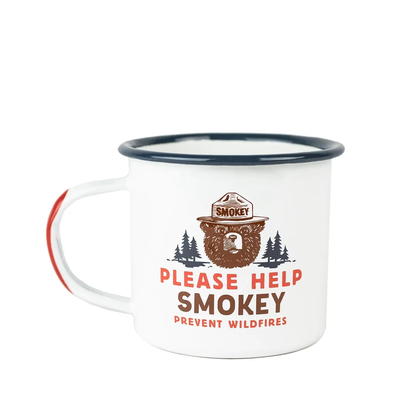 Mug Smokey Bear Enamel